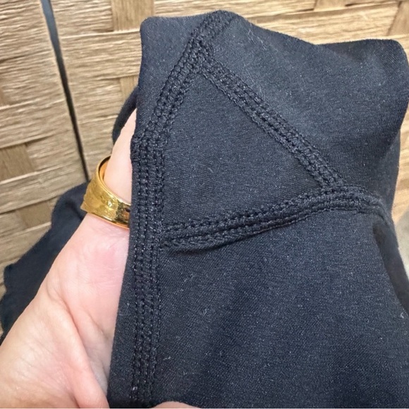 SWEETFLEXX Black Compression Leggings EUC SIZE 10 - Picture 4 of 5